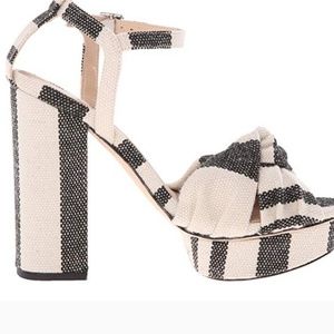 Loeffler & Randall stripped sandal